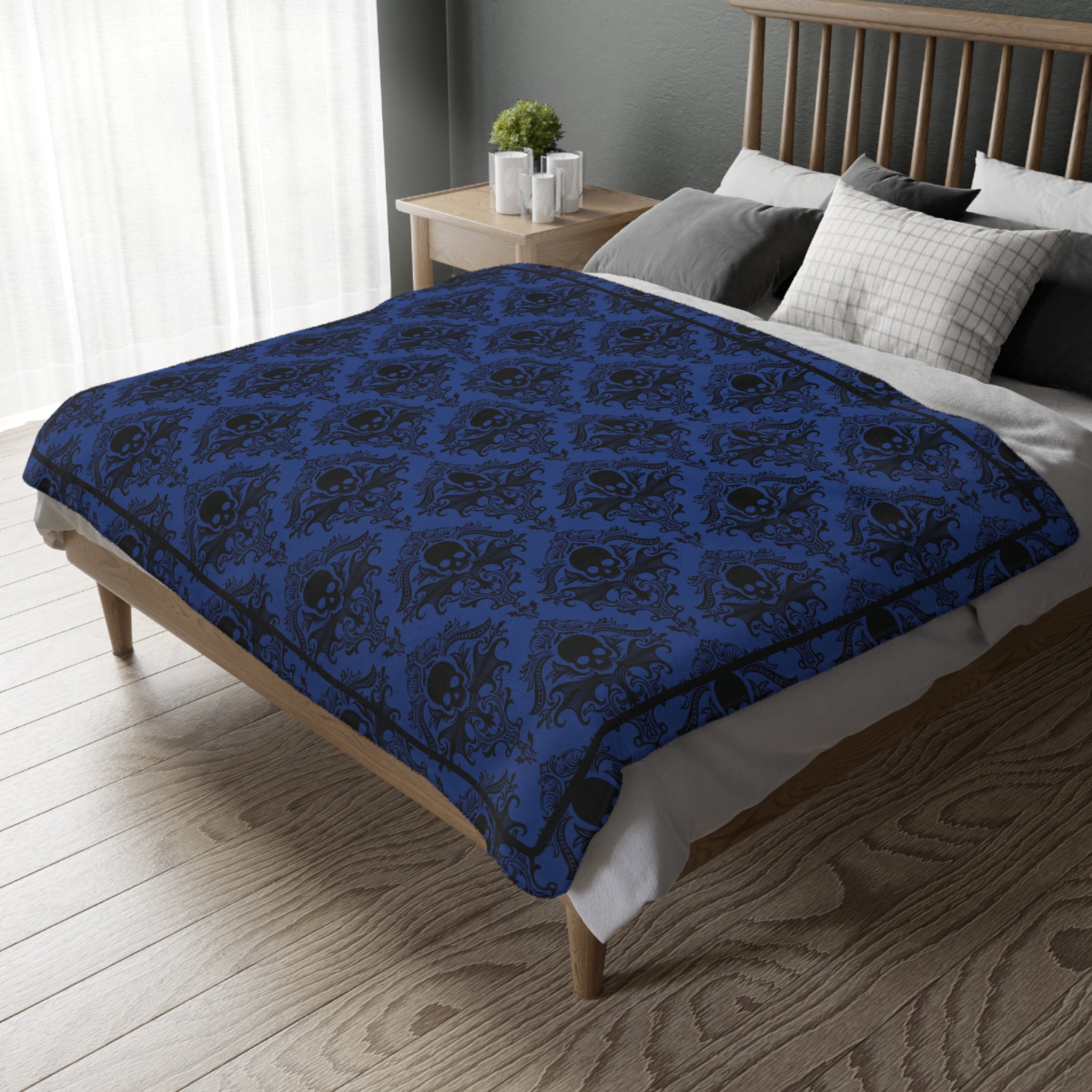I'll Be Your Blanket | Monster Island Velveteen Blanket - The Wise One