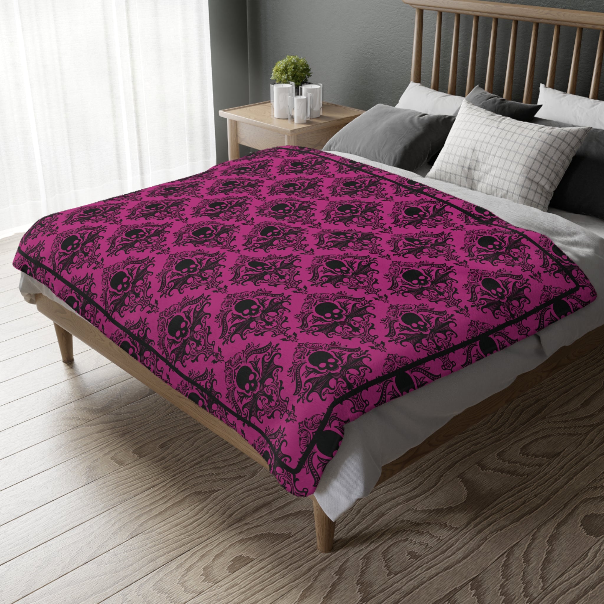 I'll Be Your Blanket | Monster Island Velveteen Blanket - The Badass