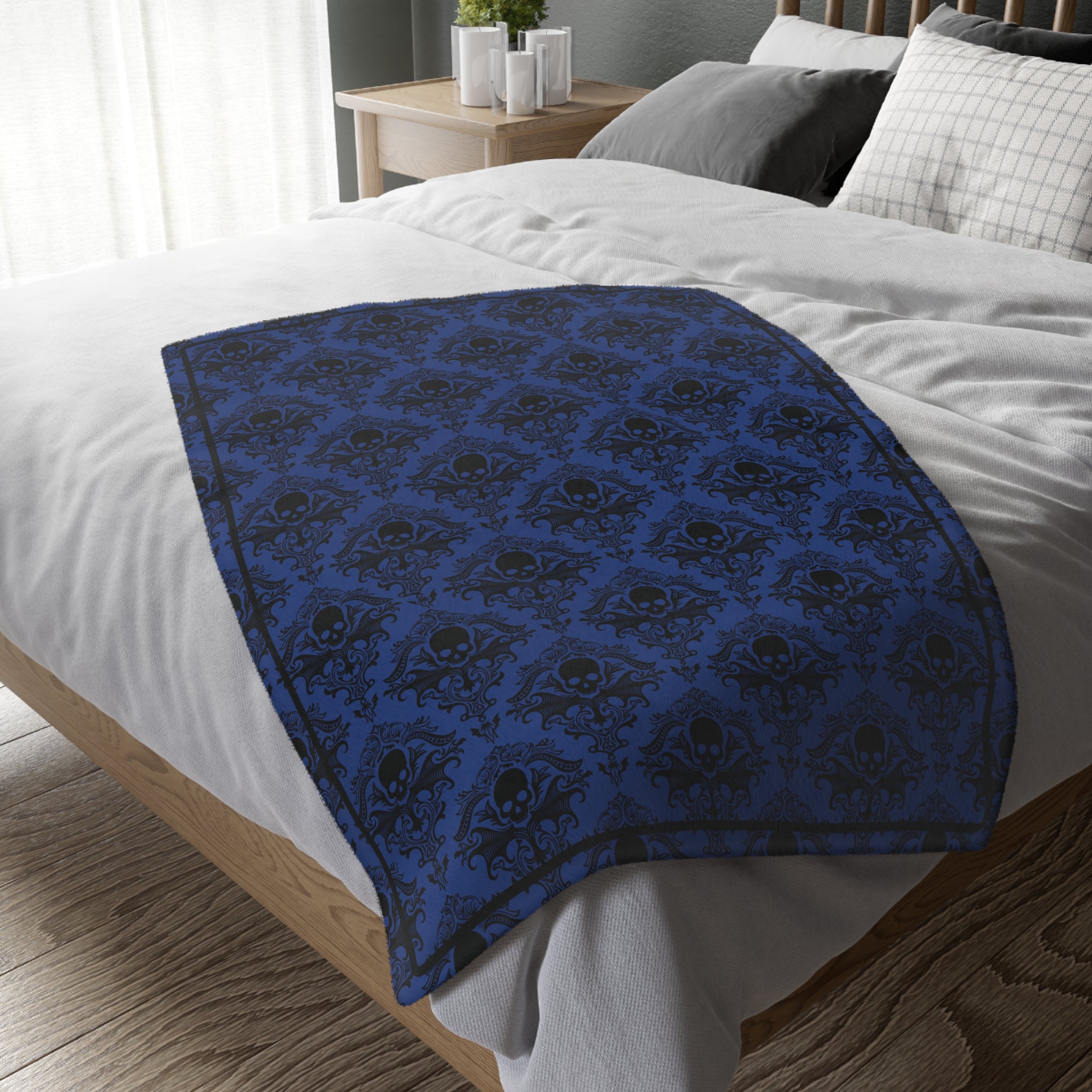 I'll Be Your Blanket | Monster Island Velveteen Blanket - The Wise One