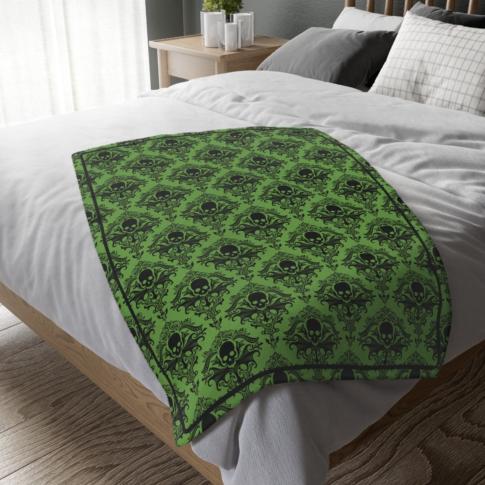 I'll Be Your Blanket | Monster Island Velveteen Blanket - The Shrinking Violet
