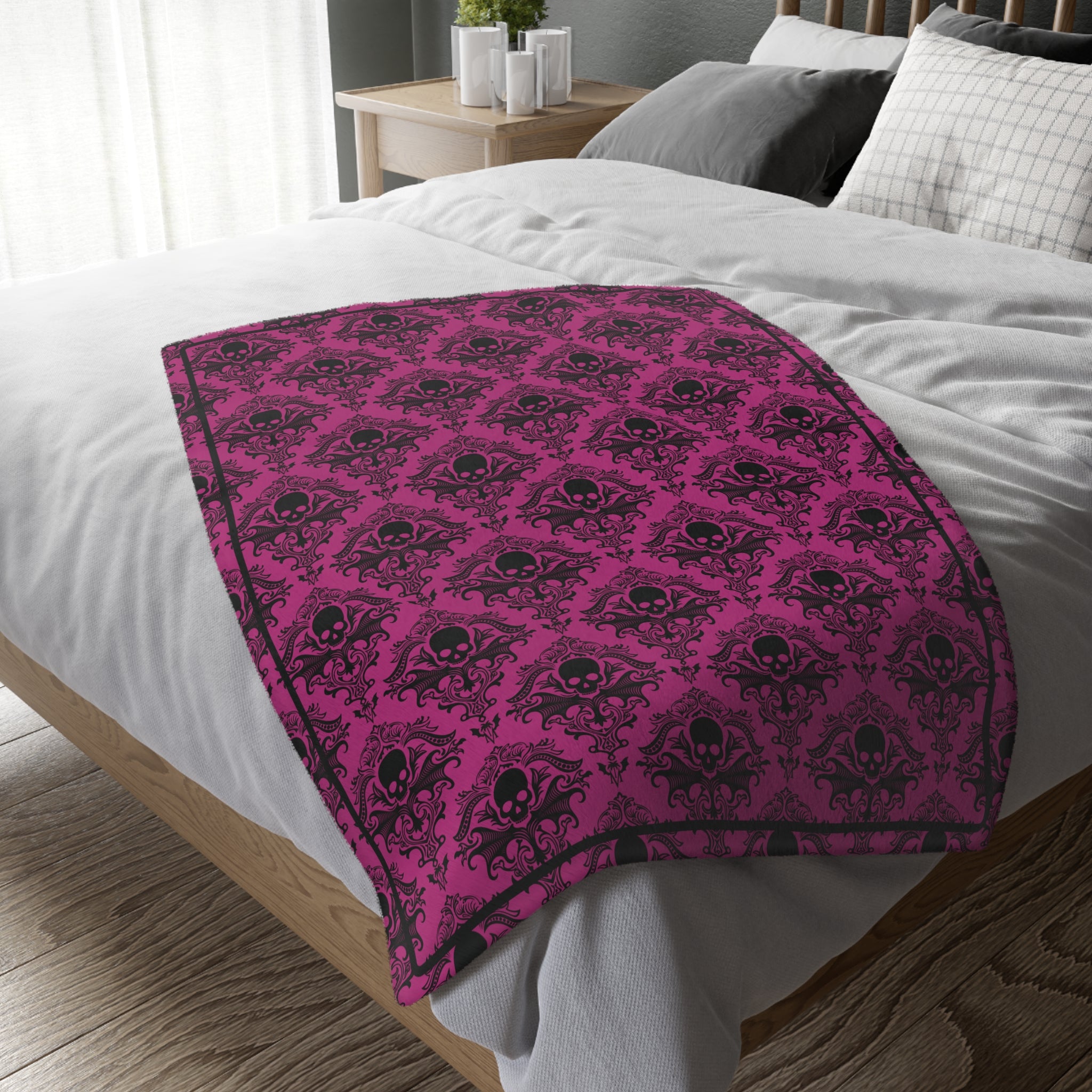 I'll Be Your Blanket | Monster Island Velveteen Blanket - The Badass